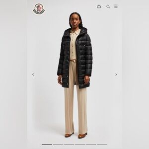 Moncler  Hirma long down jacket size 4 Moncler size regular size 8-10 or L